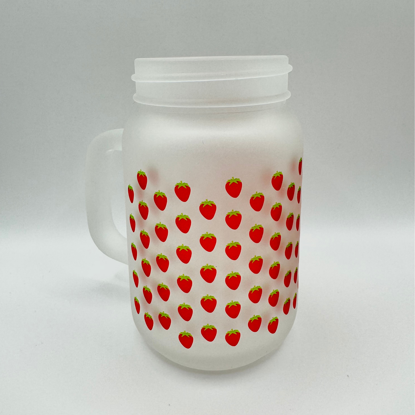 Strawberry Mason Jar