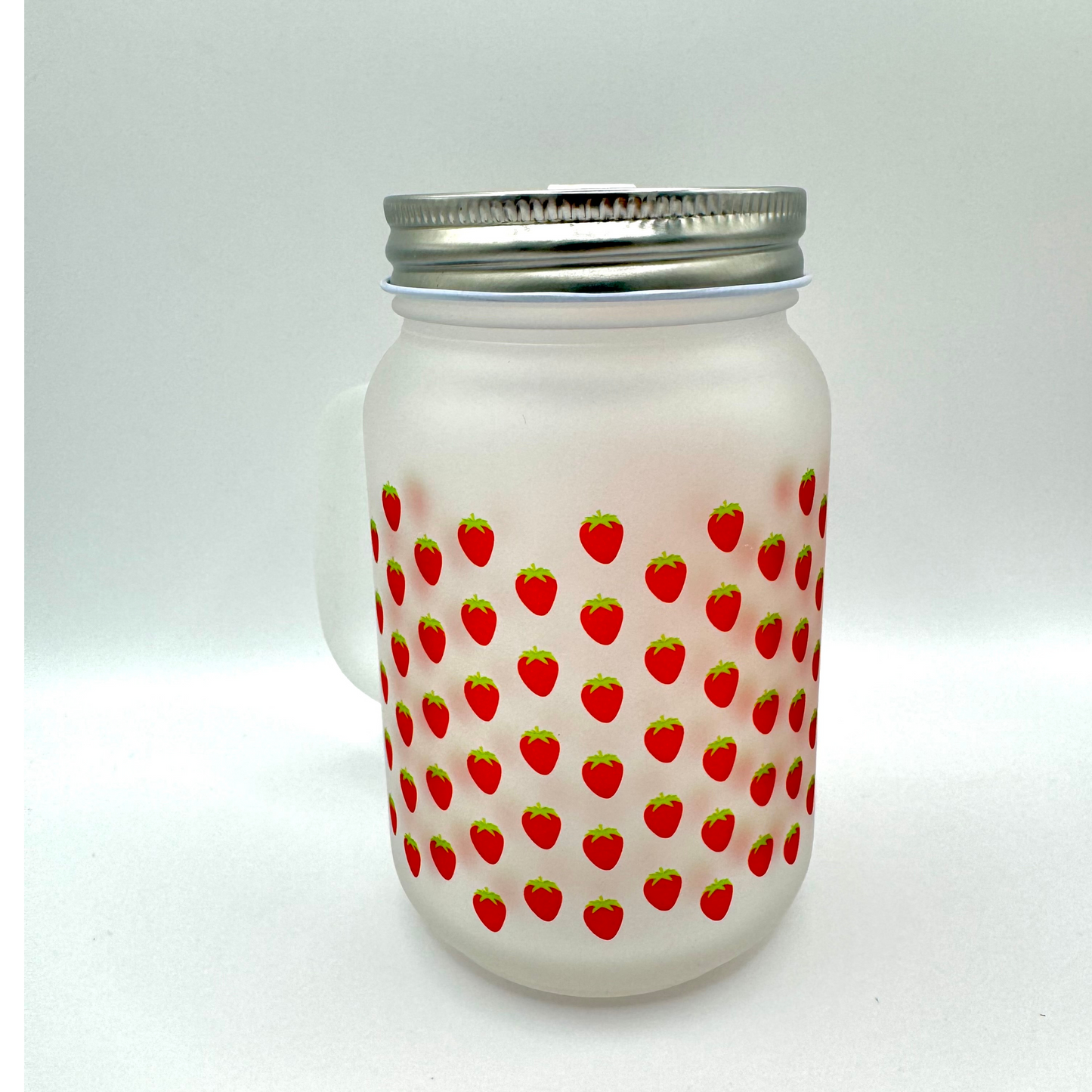 Strawberry Mason Jar