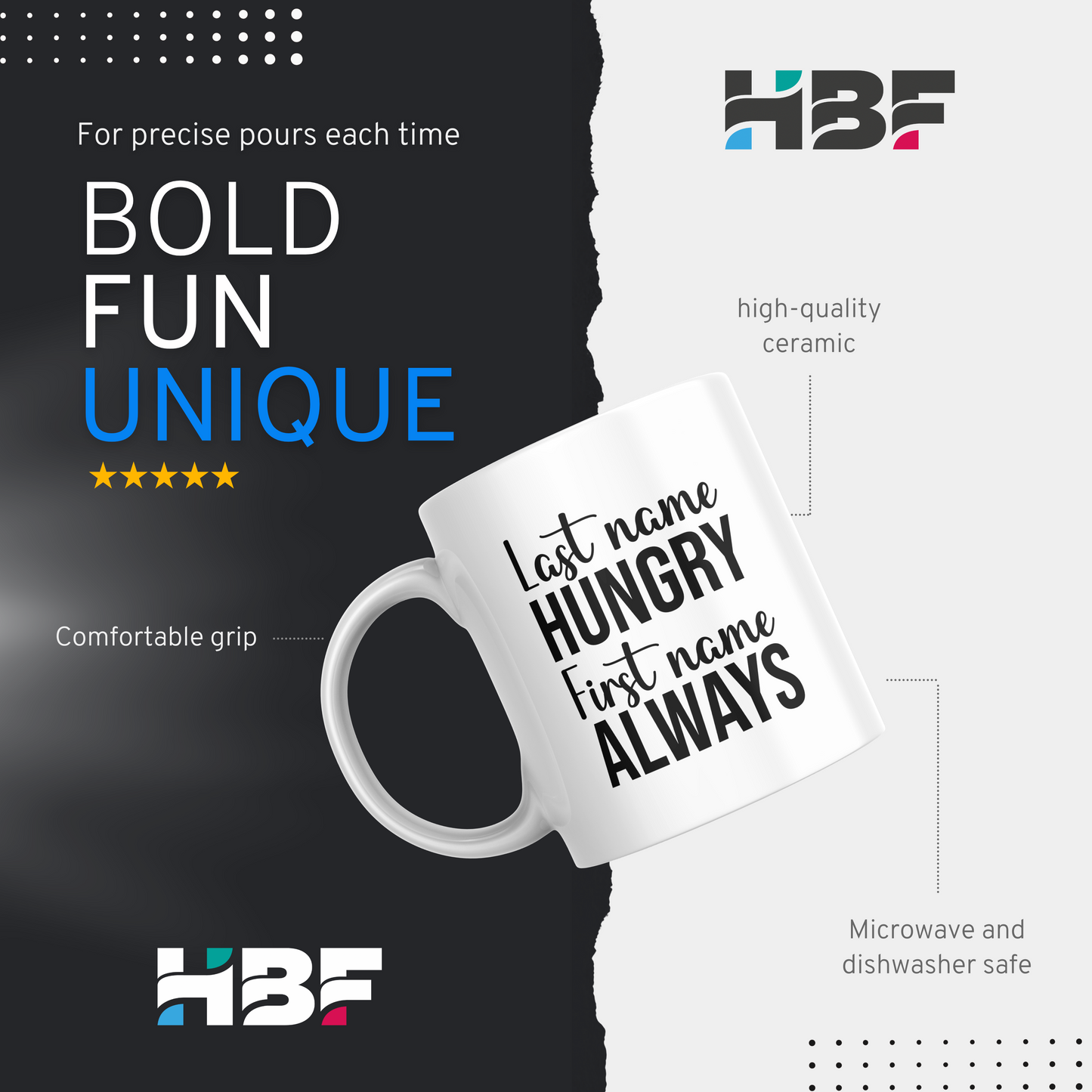 Always hungry mug