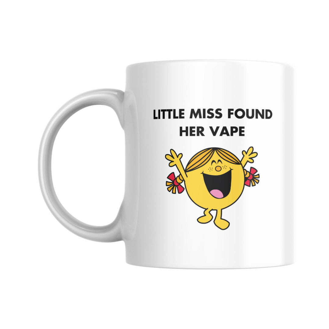 Little miss found her vape 11oz Mug