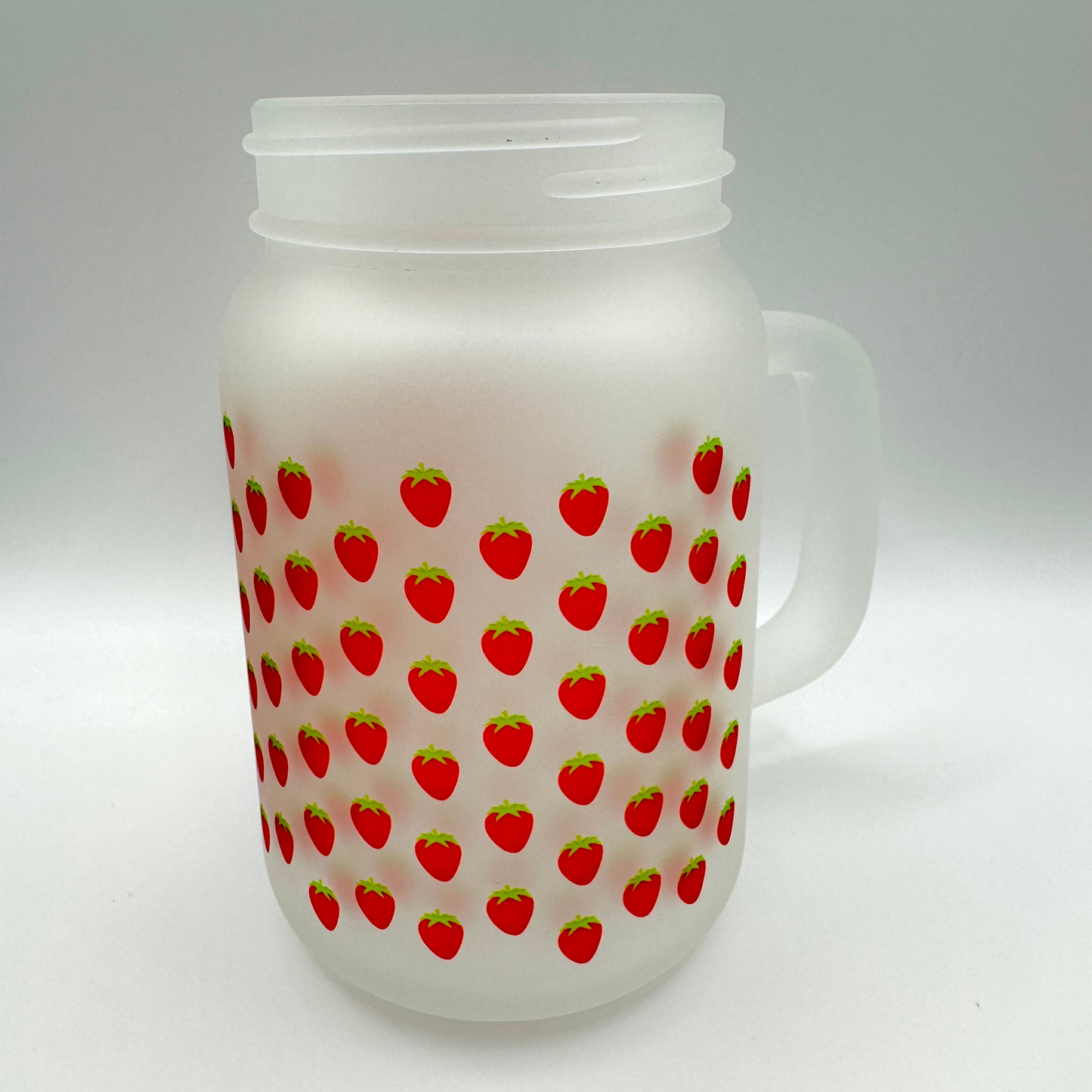 Strawberry Mason Jar