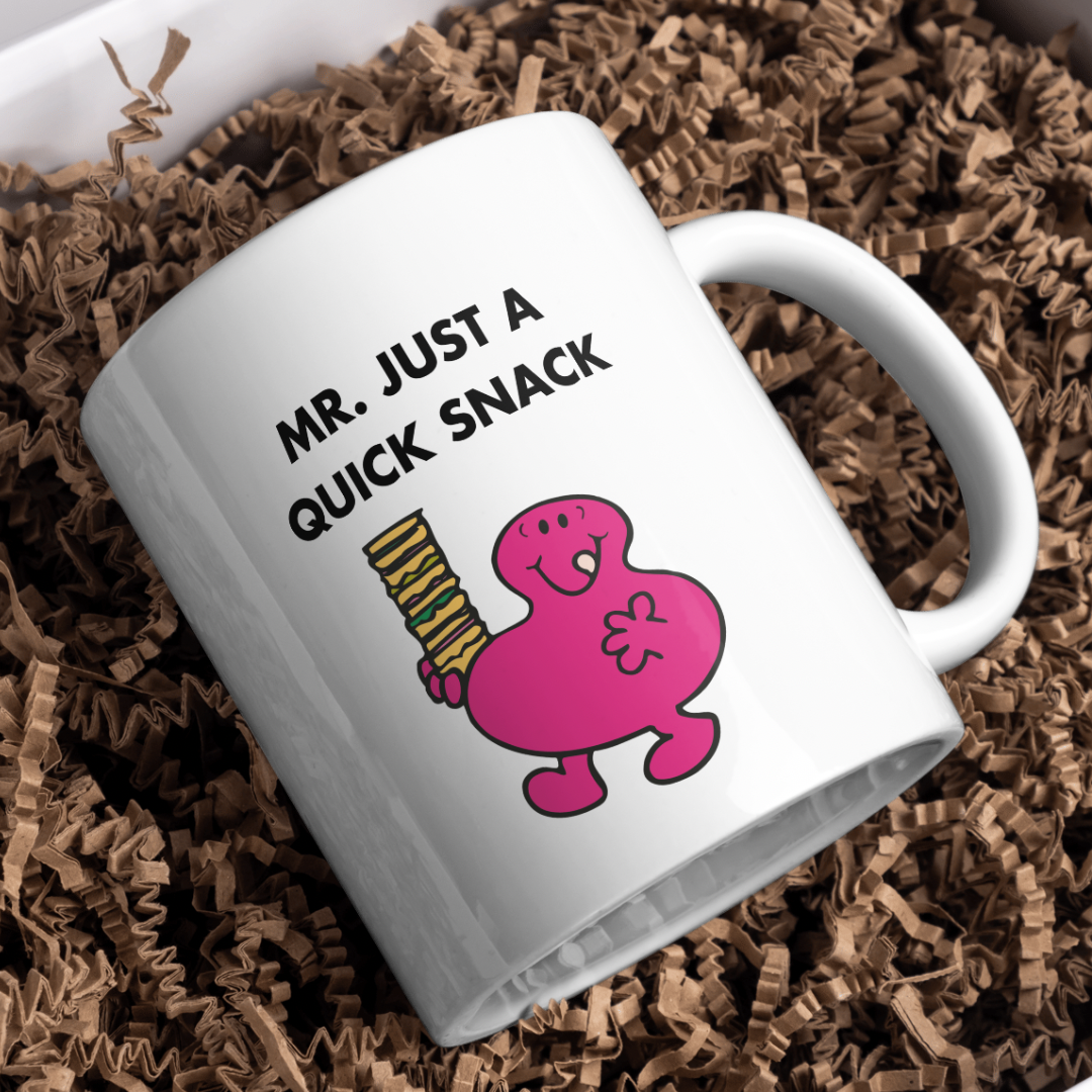 Mr. Just a quick snack 11oz Mug