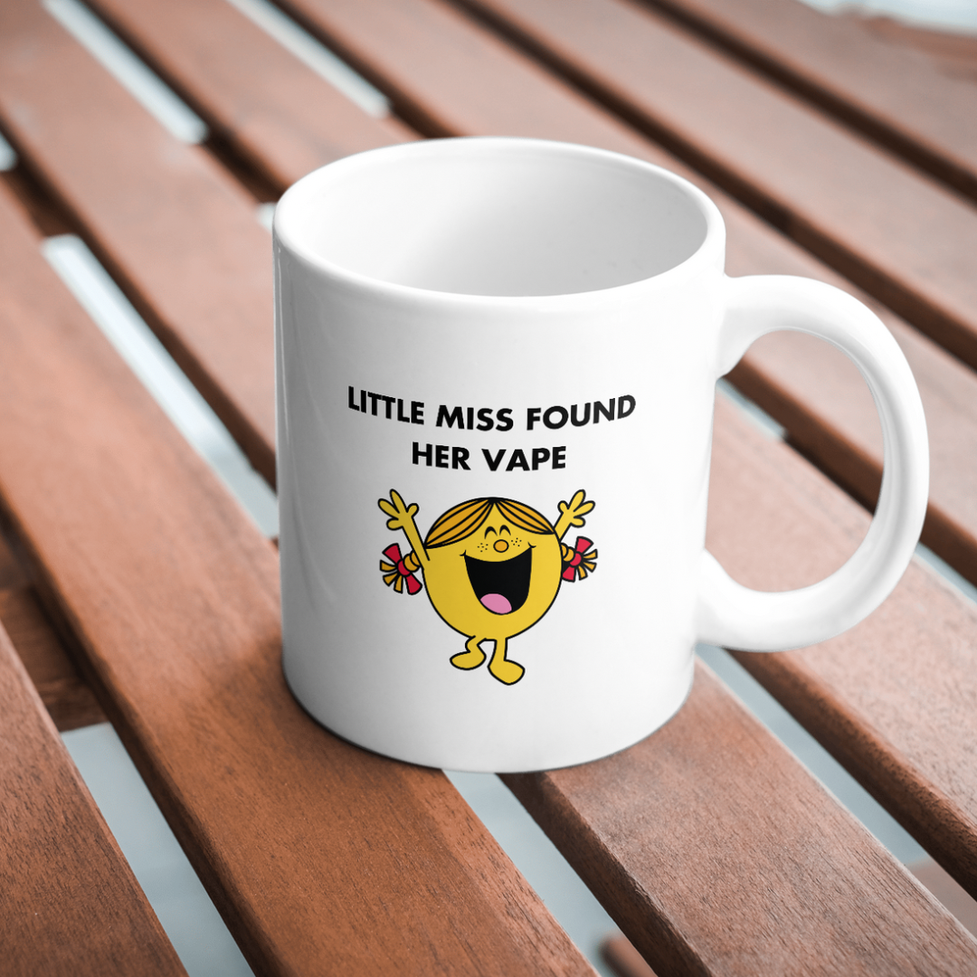 Little miss found her vape 11oz Mug