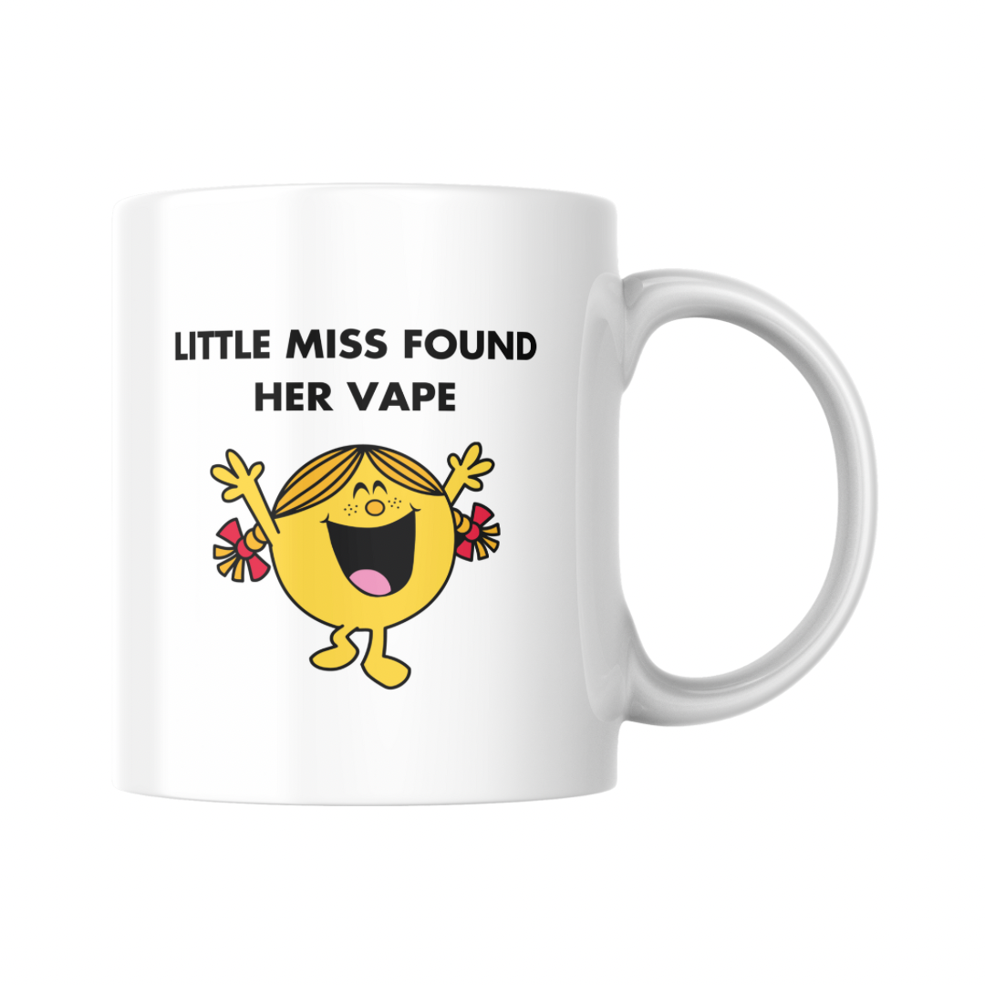 Little miss found her vape 11oz Mug